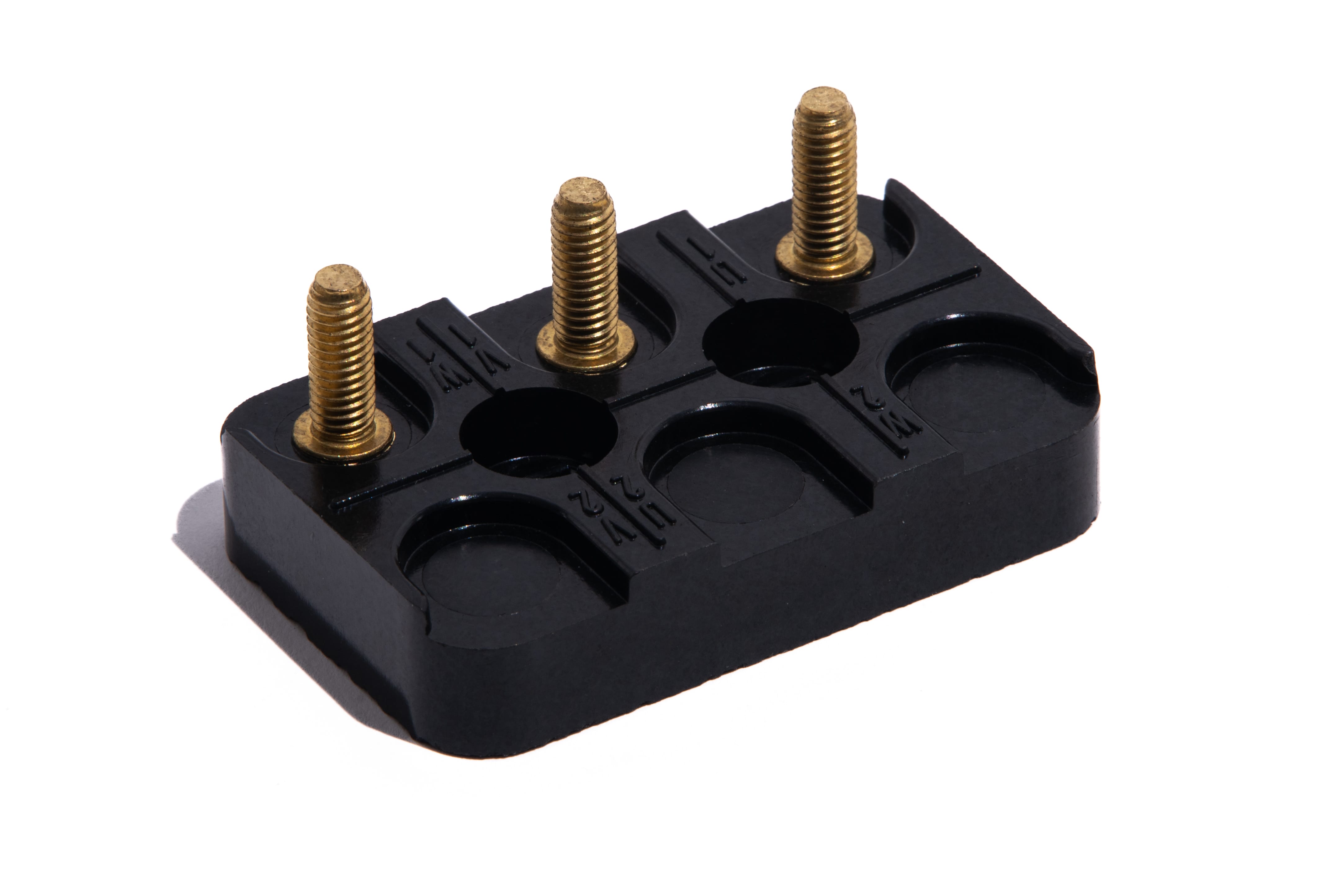 Morsettiera con 3 perni Linea 1 e Linea L - 0119 MR 3P